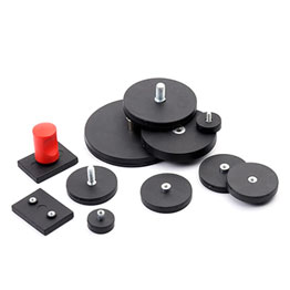 Rubber Coated Mounting Magnets