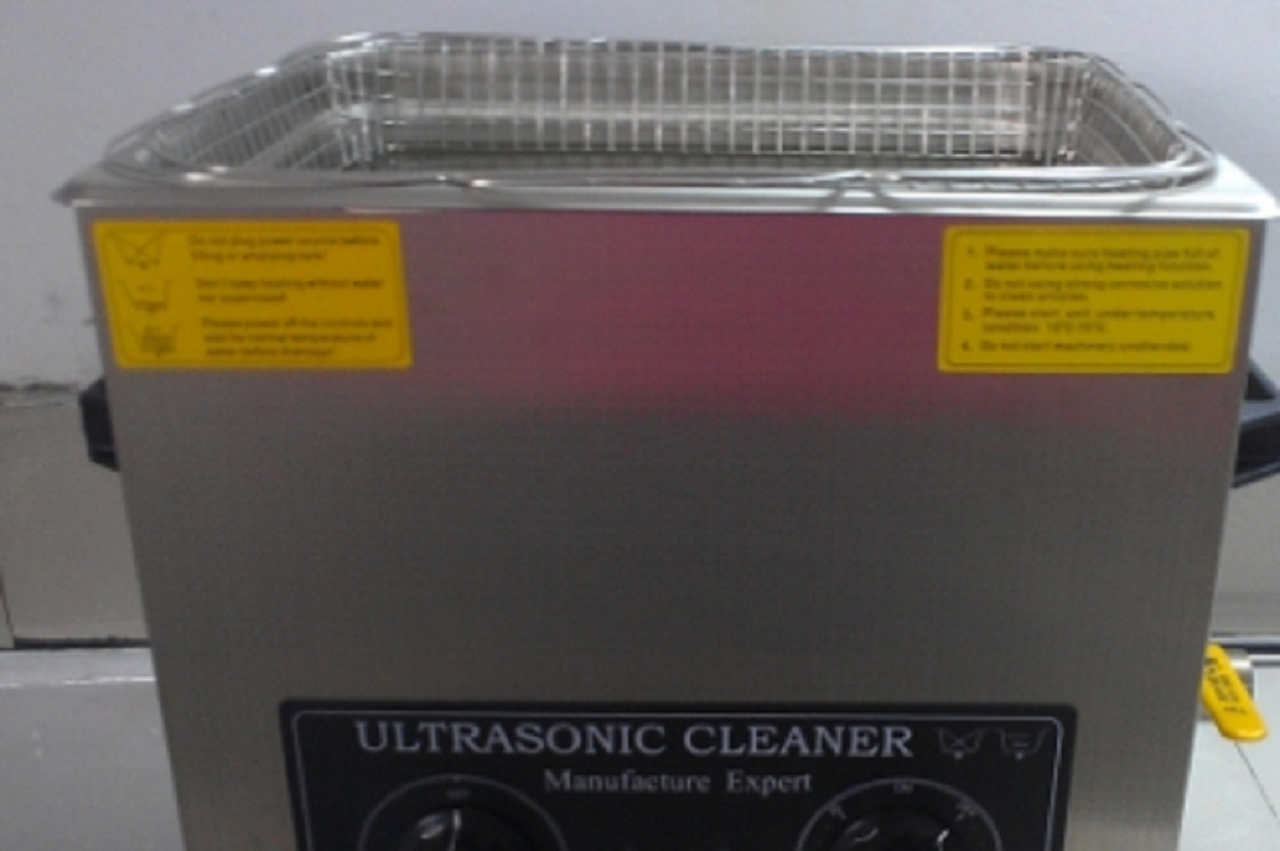 Ultrasonic cleaning