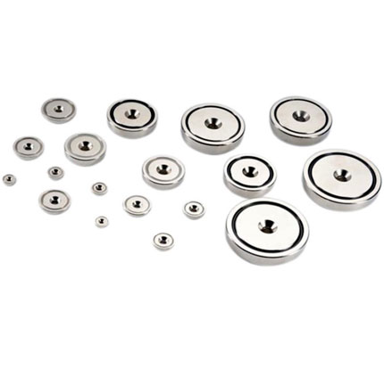 Countersunk Neodymium Pot Magnets