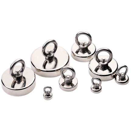 Neodymium Pot Magnets With Bolts