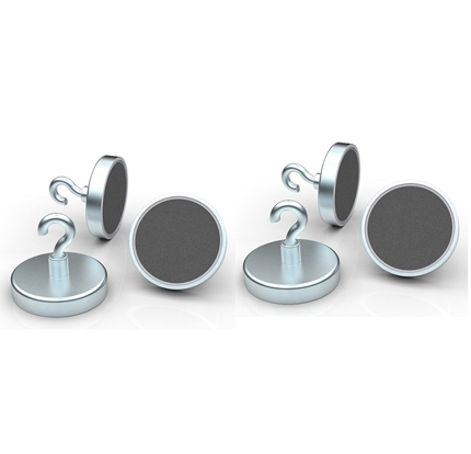 Ferrite Pot Magnet With Hook