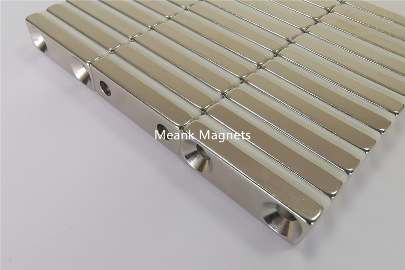 Rectangular Magnets with Holes
