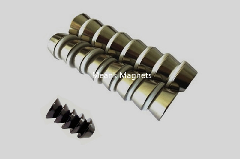 Maximum Working Temperature for Various Grade of Strong Neodymium Cone Magnets