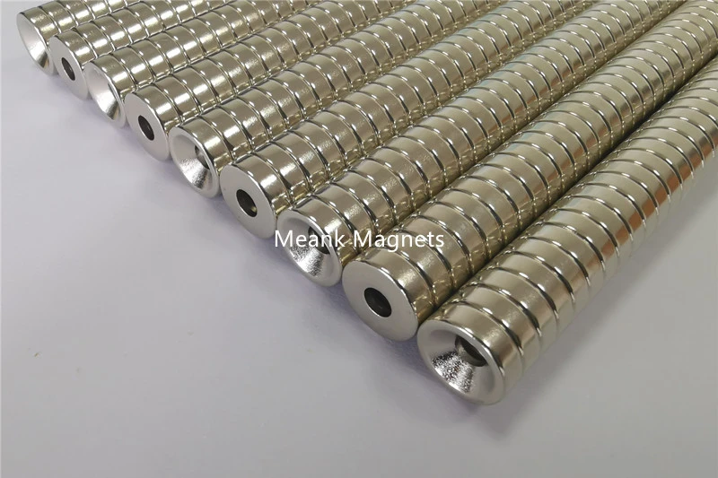 Neodymium Countersunk Ring Magnets