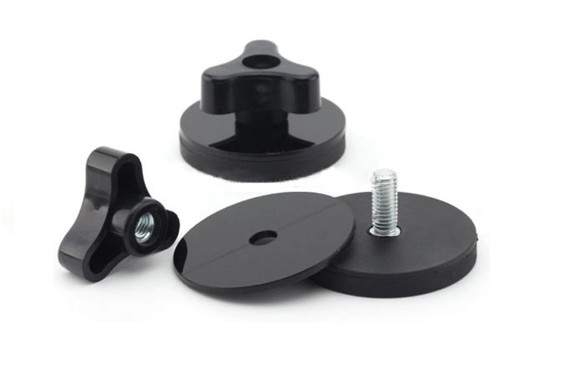 Rubber Coated Mounting magnets For Billboard